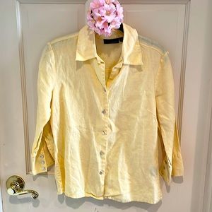 H & M Hennes Linen shirt